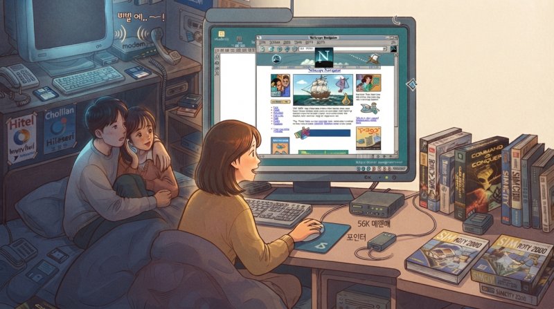 [기획 특집] 아날로그의 황혼, 디지털의 서막：1995년 PC통신과 웹 과도기를 가다